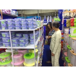 💥Rổ Quay Rau Ly Tâm Duy Tân Cỡ Lớn No.807 - Bộ Dụng Cụ Vắt Khô Rau Củ Quả Nhựa PP Cao Cấp Tiện Lợi💥
