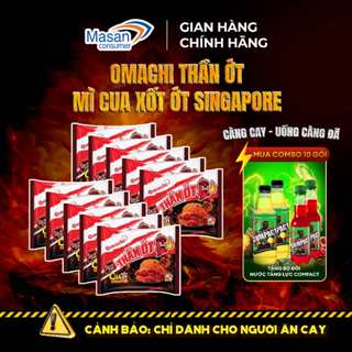  Combo 10 Omachi Thần Ớt Mì Cua Xốt Ớt Singapore 