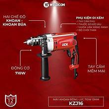 "Máy khoan động lực 710W 13mm KZJ16 - DCK"