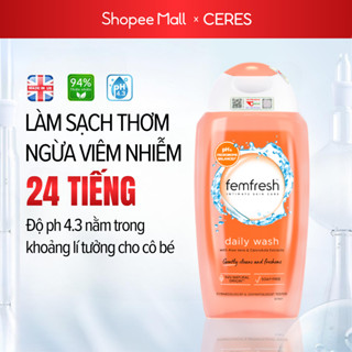  Dung Dịch Vệ Sinh Phụ Nữ Femfresh Intima Ziaja SkinCare - Nước Rửa Phụ Khoa Vùng Kín Nữ 