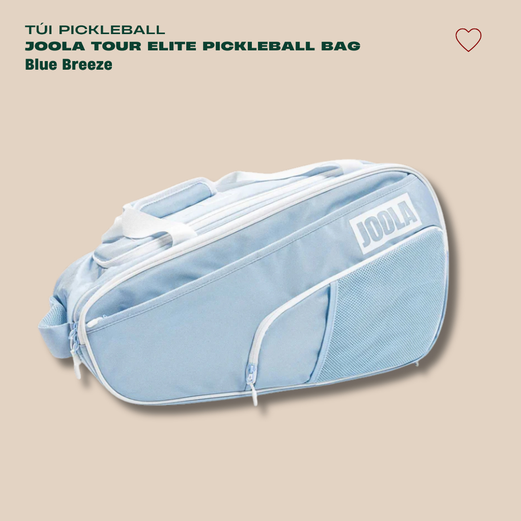 Túi/Balo Pickleball JOOLA Tour Elite Bag Chính Hãng - Sức Chứa Khủng, Ngăn Cách Nhiệt Bảo Vệ Vợt