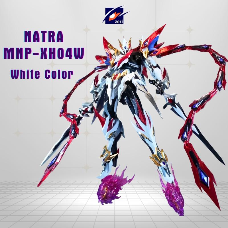 Mô Hình Lắp Ráp MNP-XH04W 1/100 Nezha White - Natra Trắng Motor Nuclear Phiên Bản Nội Địa