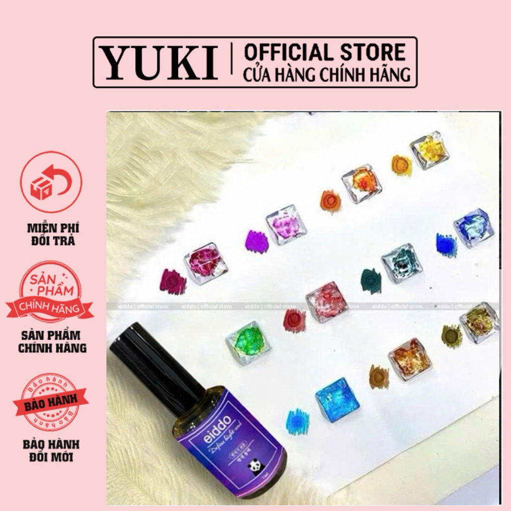 Set loang cồn Eiddo 12 chai - Cồn loang cao cấp màu siêu đẹp Eiddo