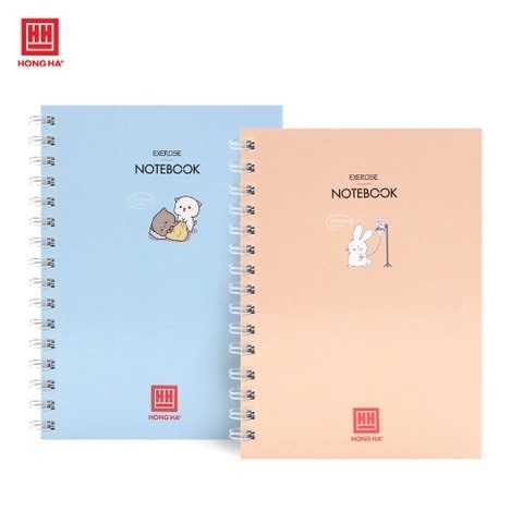 Sổ lò xo bìa bồi Exercise Notebook Hồng Hà A5/B5/A4 200/300/400 trang
