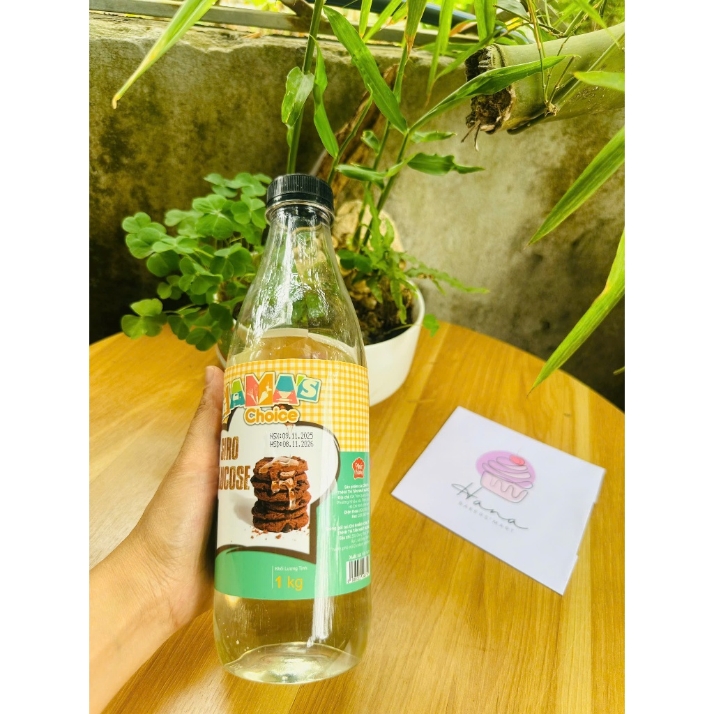 Glucose Syrup dạng lỏng Mama’s Choice (1kg) dùng để sản xuất bánh kẹo, làm lớp phủ tráng gương…