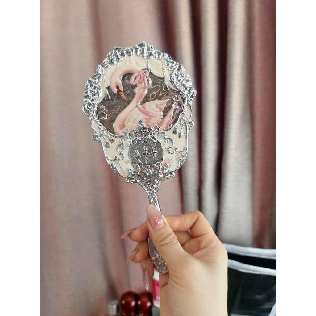 Gương swan be flowers know