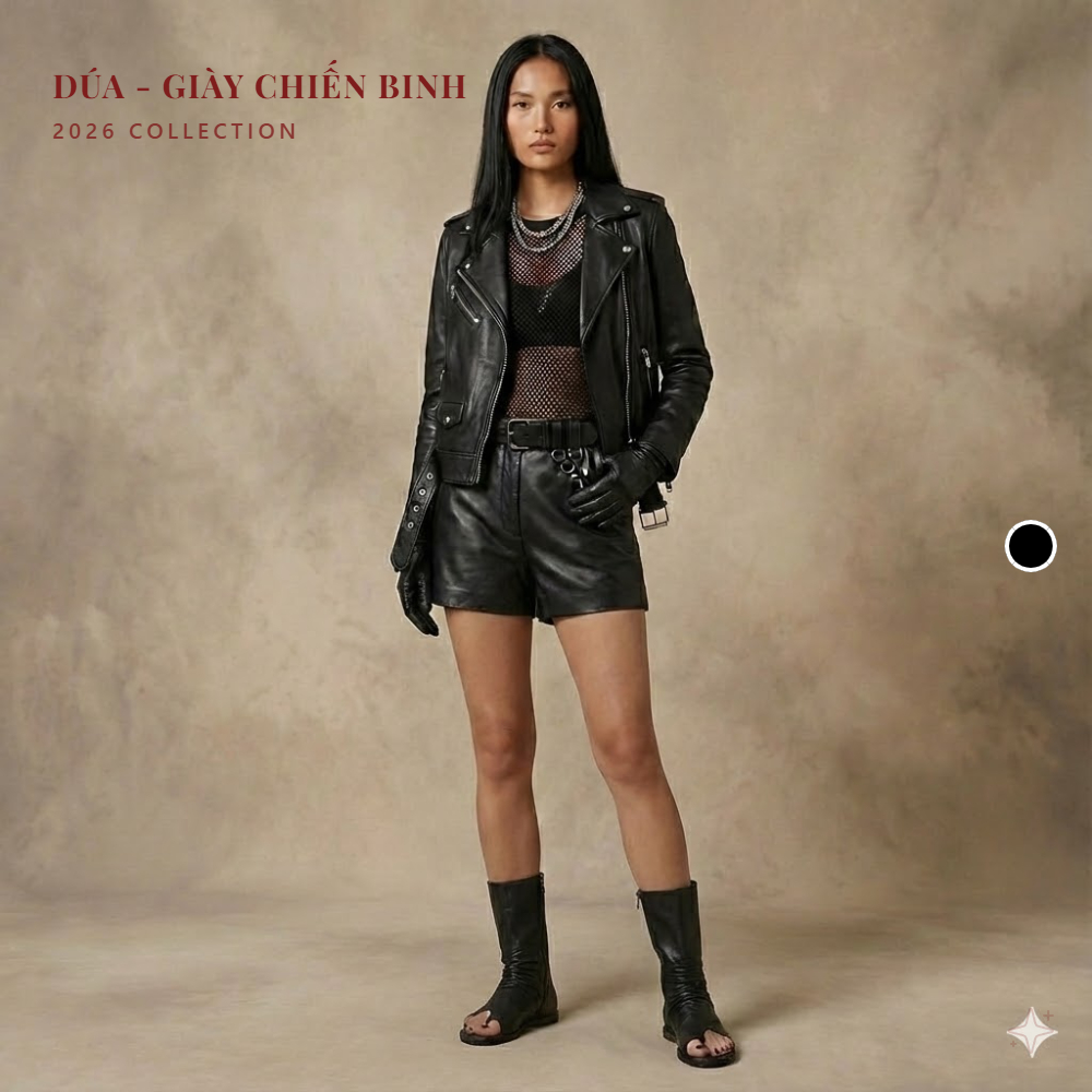 Giày Boot Xỏ Ngón Cổ Cao Cao Cấp, Chính Hãng KAILI, B16, Đế Độn 3.5 Phân, Boot Nữ