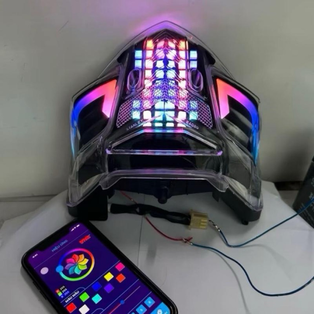 Đèn hậu AUDI A11 MAXTRIX LẮP CHO WAVE A TỪ ĐỜI (2017-2025)