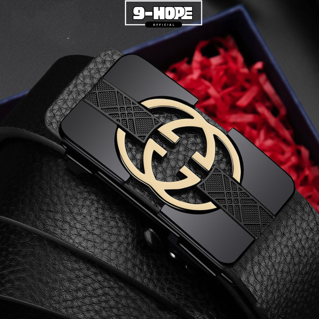 Thắt lưng nam Dabaraac da cao cấp khóa kim loại tự động không gỉ - Cam kết bảo hành 6 tháng TL73