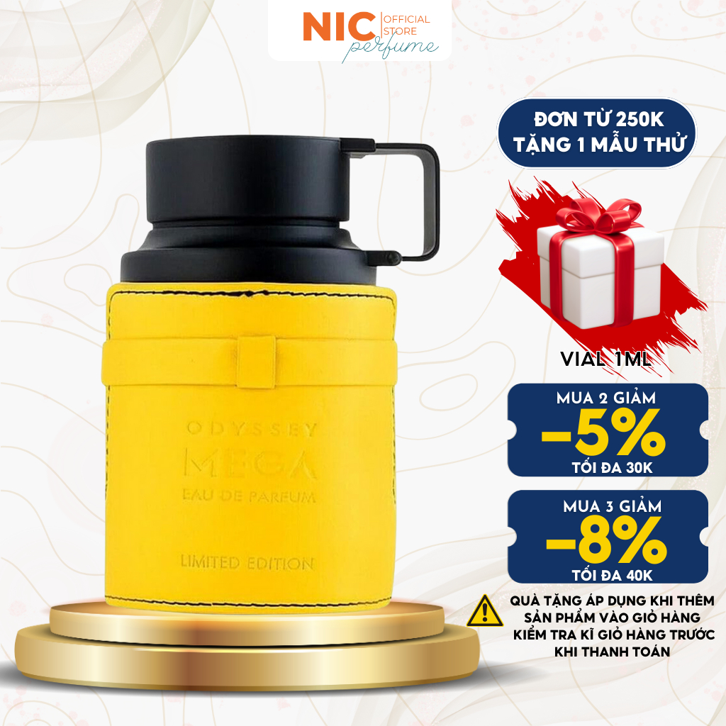 Nước hoa nam Armaf Odyssey Mega EDP 10ml