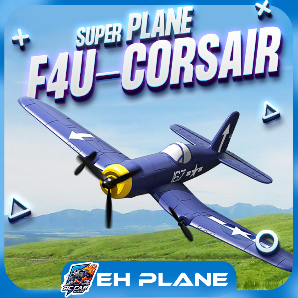 Máy bay chiến đấu điều khiển từ xa RC F4U Corsair hai động cơ huẩn luyện bay sơ cấp