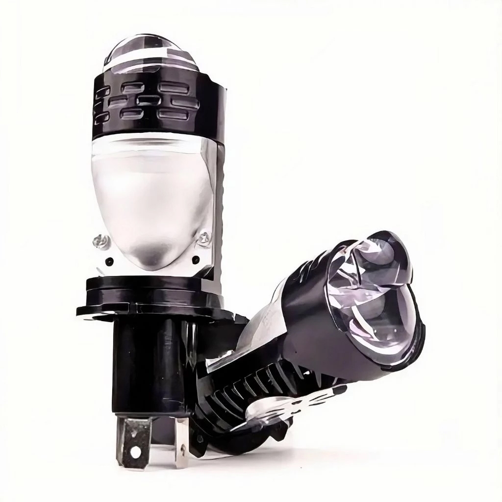 Bóng pha Led ô tô, xe máy V22 Siêu sáng, chân H4 Công suất 60W