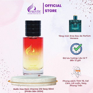  Nước Hoa Nam Charme 212 Sexy 50ml quyến rũ nam tính 