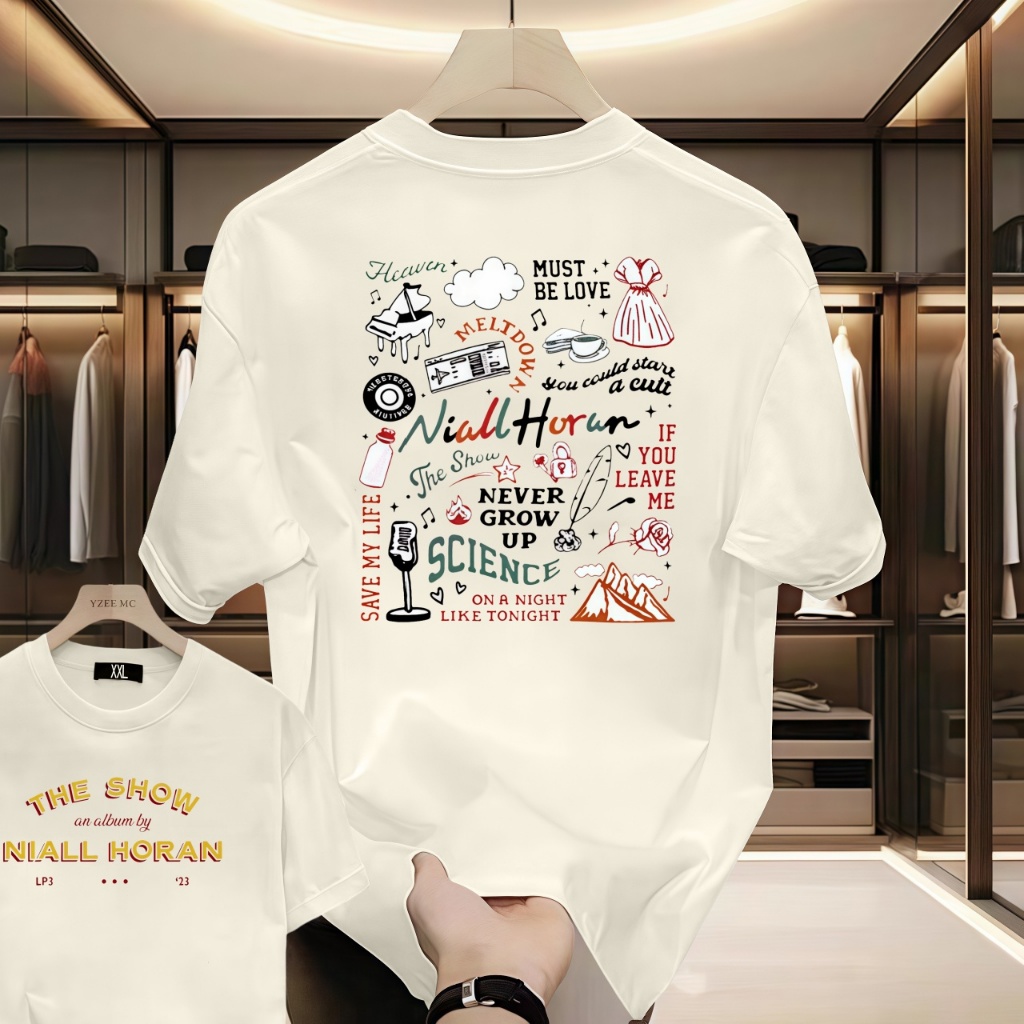 Album mới của Niall Horan phim hoạt hình thời trang yêu quần áo quà tặng buồn cười sáng tạo áo phông