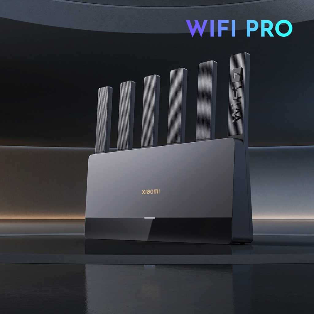 Bộ phát Wifi 7 - Router Xiaomi BE6500 - Băng tần kép - Siêu tốc 6500Mbps - Mesh
