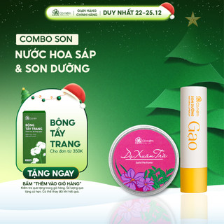  Combo Gồm Son Dưỡng Và Nước Hoa Xinh Thơm Thiên Nhiên Cỏ Mềm 