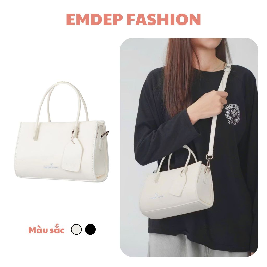 Túi Xách Nữ Cầm Tay Đeo Chéo Emdep Fashion Sang Chảnh Da Cao Cấp Thời Trang Siêu Xinh - TC144