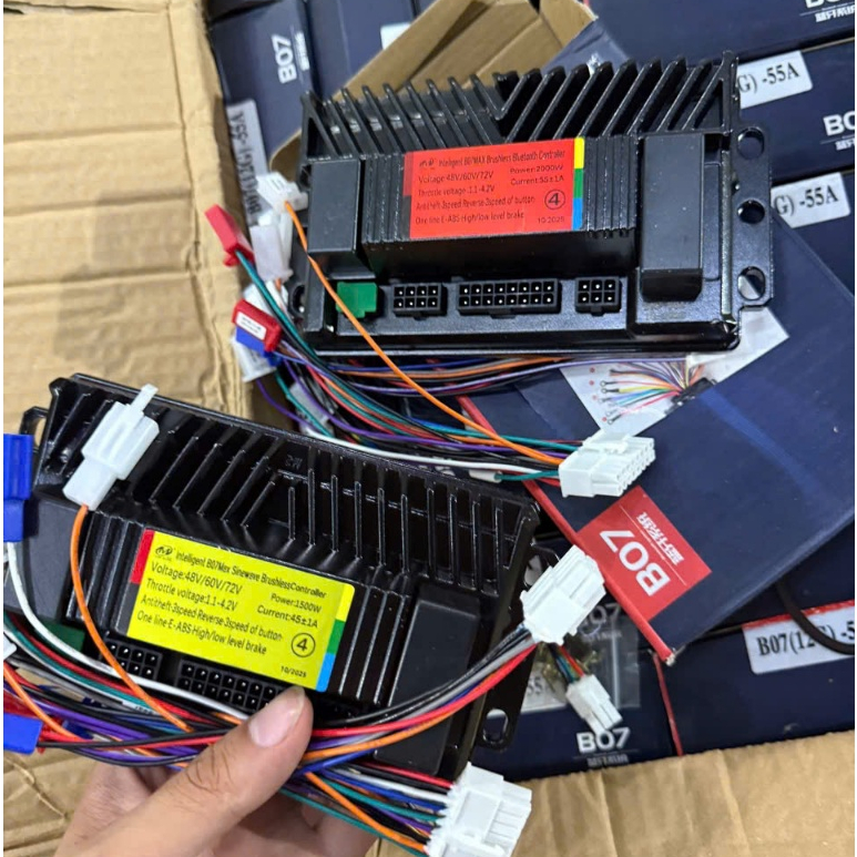 IC Đúc Điều Khiển Xe Máy Điện 350W–1500W | 48V–72V | Hoạt Động Êm, Ít Lỗi