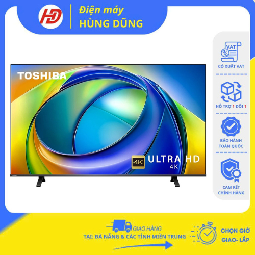 [ SHIP HOẢ TỐC ĐÀ NẴNG, HUẾ ] SSmart Tivi Toshiba AI 4K 65 inch 65C350RP- Chính hãng BH 24 tháng