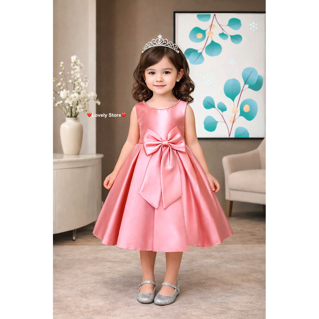Đầm Công Chúa *Luxury* Cho Bé Gái 10-20kg (Từ 2-6 Tuổi). Váy đầm công chúa dự tiệc QCCC xinh đẹp và 