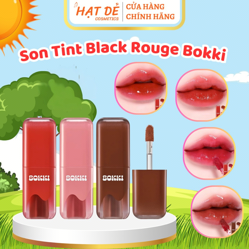 Son Tint Black Rouge Glow Bokki