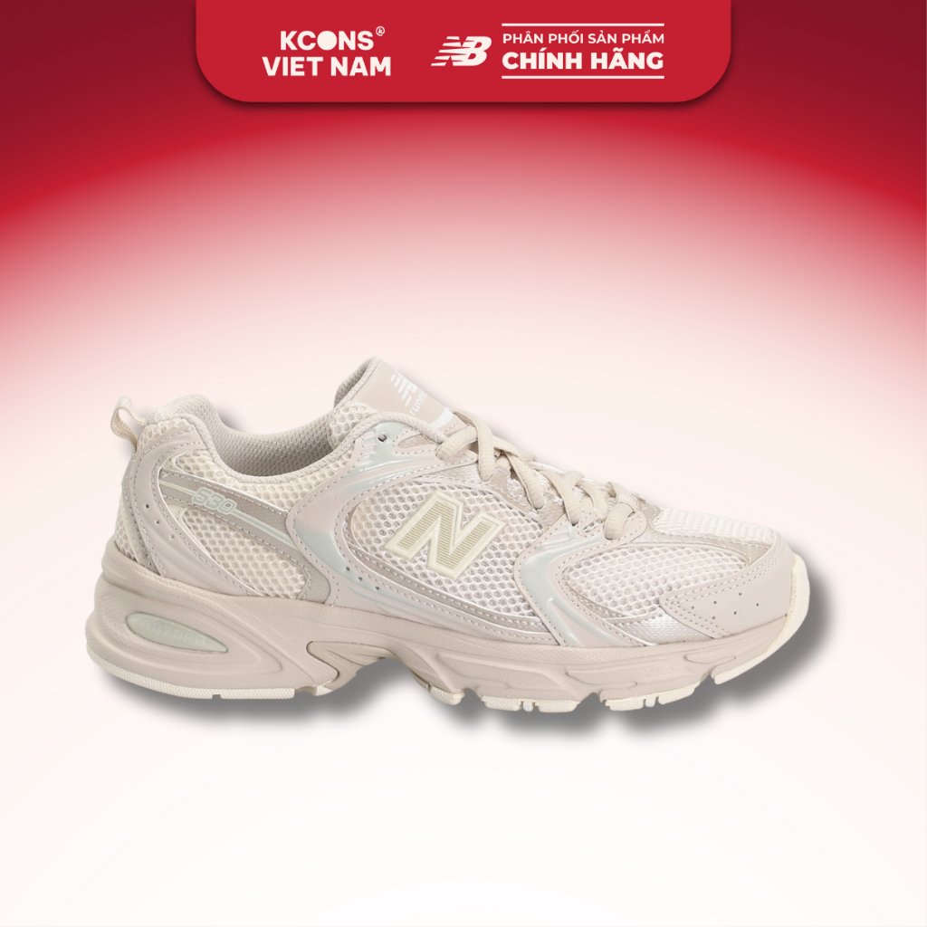 Giày New Balance 530 Beige Moonbeam MR530AA1 Sneaker Cổ Điển Phối Màu Trung Tính Dễ Phối Đồ Đệm ABZO