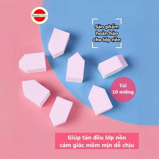 Bông phấn tán kem nền