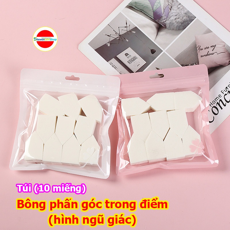 Bông phấn tán kem nền