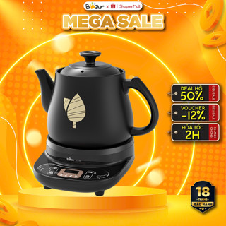  Ấm sắc thuốc 3L đa năng Bear JYH-C30A1 Công suất 500W Giữ Ấm Hẹn Giờ Làm Bằng Gốm Sứ BH 18 Tháng 