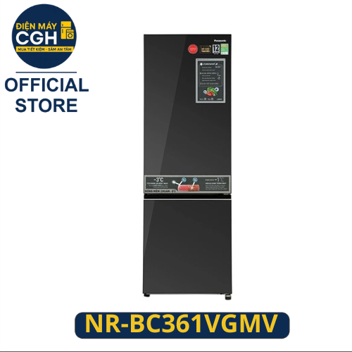 Tủ lạnh Panasonic Inverter 325 lít NR-BC361VGMV