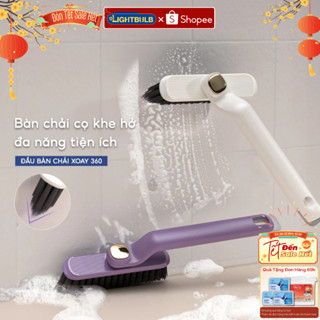 Bàn Chải Vệ Sinh Khe Hở Góc Rãnh Đa Năng - Chổi Cọ Vệ Sinh Nhà Tắm Nhà Bếp Xoay 360 Độ Tiện Dụng