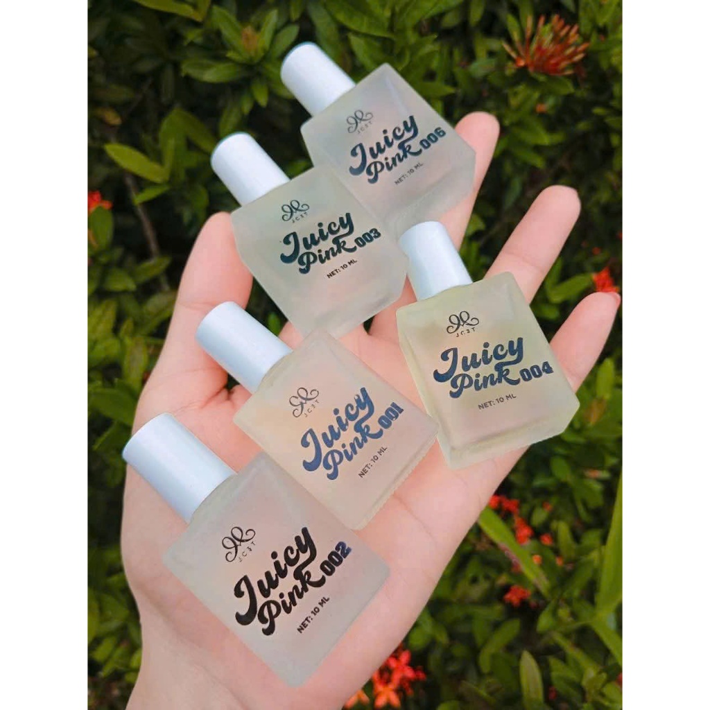 Nước Hoa Vùng Kín JUICY PINK Thơm Lâu Có 6 Mùi Hương Chai 10ml