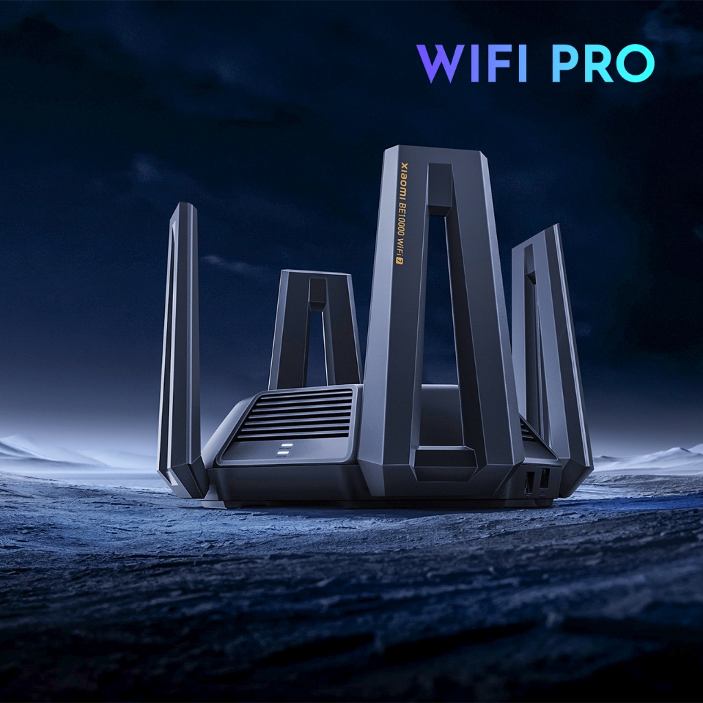 Bộ phát Wifi 7 - Router Xiaomi BE10000 - 3 băng tần - Không tưởng 10 Gigabit - Mesh