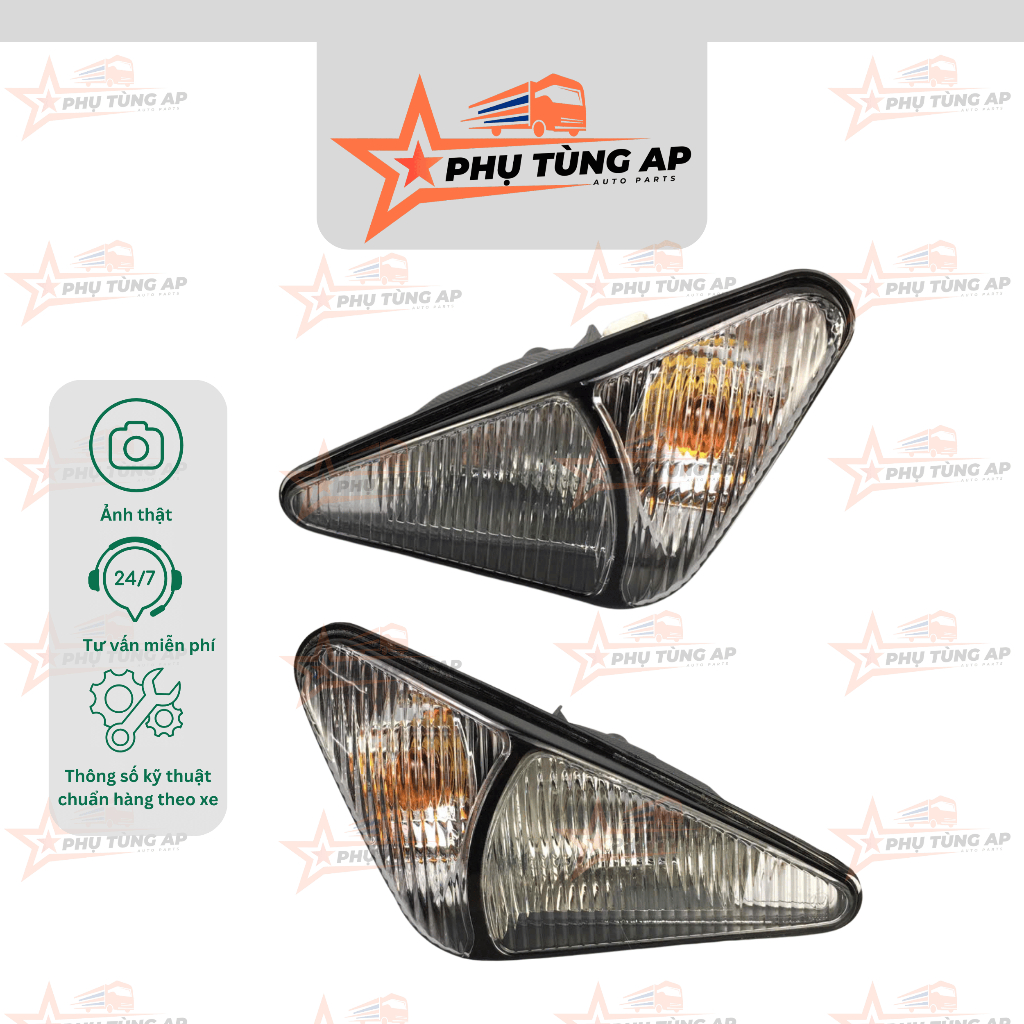 Đèn Xi Nhan dùng cho dòng xe tải ISUZU IZ650 / ISUZU ĐÔ THÀNH. Nhãn hiệu DOZO