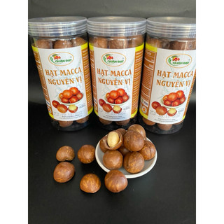 500GR HẠT MACCA QUÂN ĐẠT - HŨ NẮP GIẬT QUANDAT CASHEW