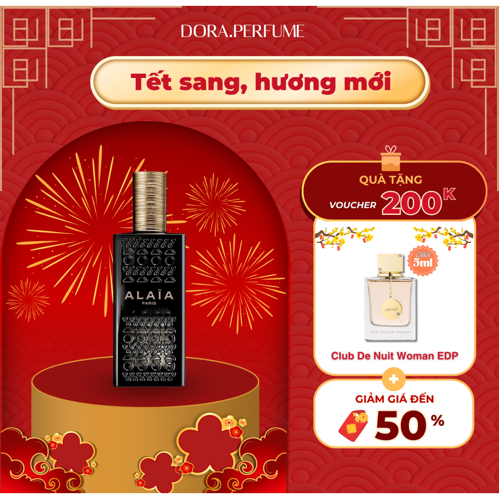 Nước hoa chiết 10ml nữ Alaia Paris EDP chính hãng - Hương thơm quyến rũ, sang trọng - Dorabeauty