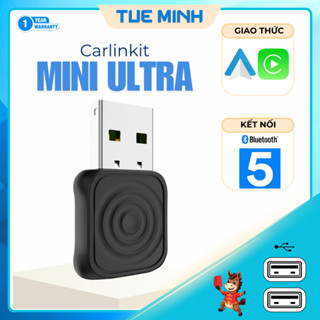  Carlinkit Mini Ultra – Thiết bị chuyển CarPlay & Android Auto không dây cho ô tô 