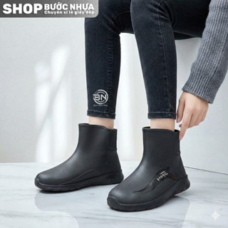 Ủng ngắn cao su size 36-43 - Chống nước, phù hợp đi mưa, làm vườn, bảo hộ lao động