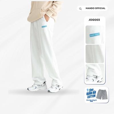 Quần Jogger Thể Thao Nam MANDO Chất Liệu Nỉ Chân Cua Co Giãn Giữ Ấm Tốt Phong Cách Thời Trang Hàn Quốc - JOG003