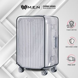  Trùm vali nhựa trong suốt có Viền size 18-20-22-24-26-28-30 inch cao cấp  MIỄN SHIP  