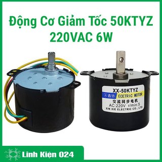 Động Cơ Giảm Tốc 50KTYZ 220VAC 6W