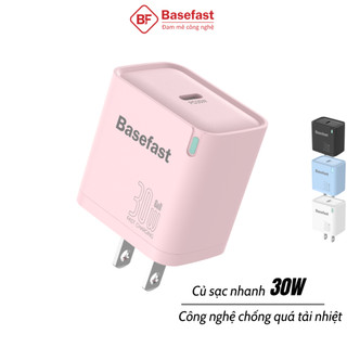  Củ sạc nhanh 30W Basefast cốc sạc Gan công nghệ mới chống quá tải nhiệt cho ip samsung oppo xiaomi 