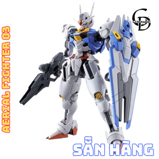   SẴN HÀNG  Mô hình lắp ráp HG 1 144 AERIAL Fighter 03  Tặng Base Và Decan  