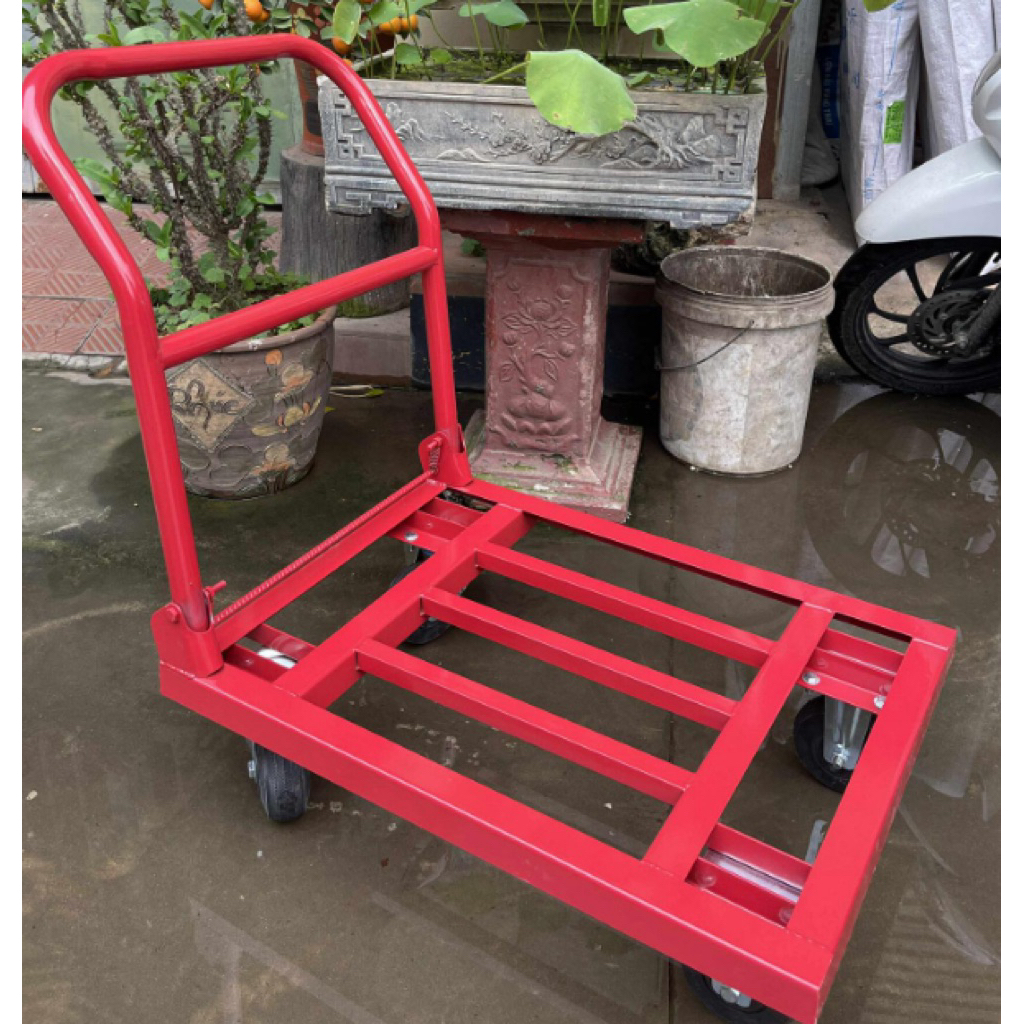 XE ĐẨY HÀNG 4 bánh Gấp Gọn thông minh 2 kích thước 50x70 và 60x90