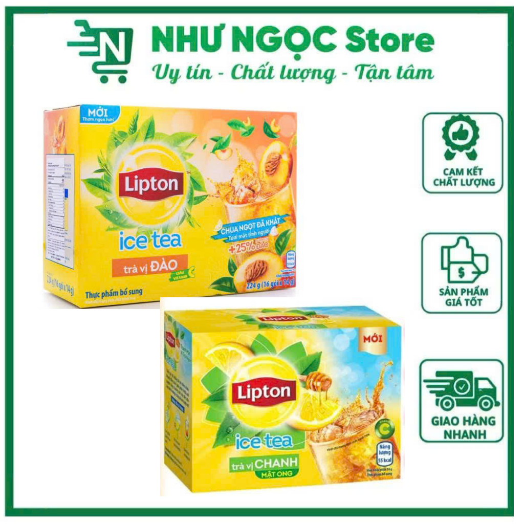 Trà Lipton Ice Tea - Đào/Mật Ong