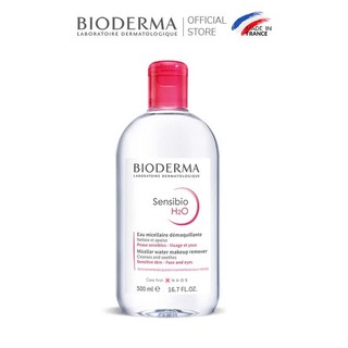   ĐỘC QUYỀN LIVESTREAM  Dung dịch làm sạch và tẩy trang Micellar cho da thường &da nhạy cảm Bioderma Sensibio H2O - 500ml 