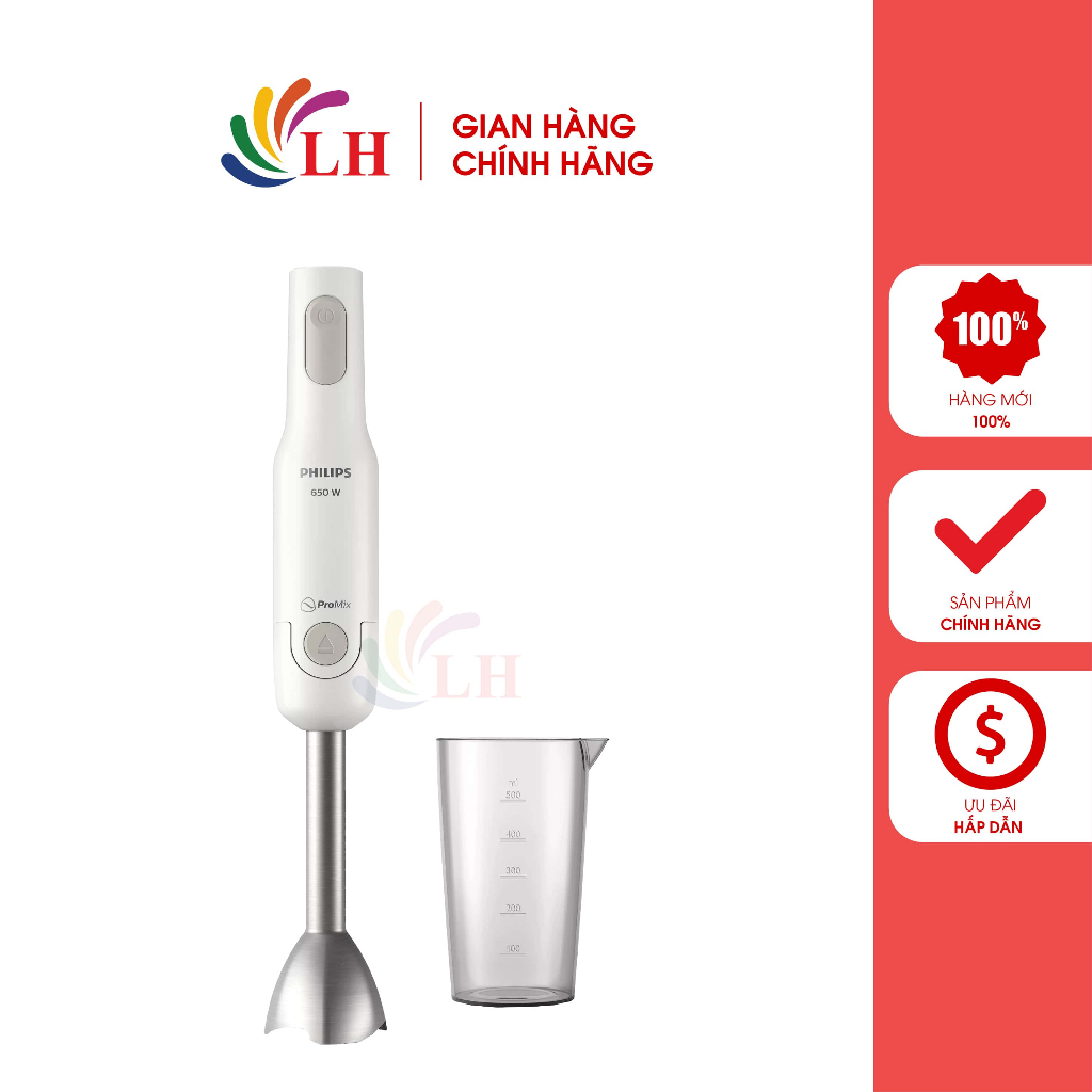 Máy xay sinh tố cầm tay Philips HR2534/00 - Hàng chính hãng