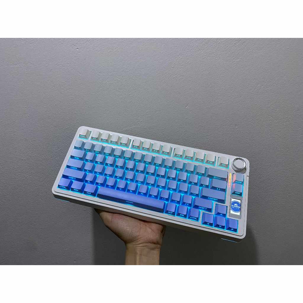 BÀN PHÍM CƠ AULA S75PRO 3MOD kết nối ( dây  + k dây + bluetooth) núm màn tùy chỉnh | BigBuy360 - bigbuy360.vn