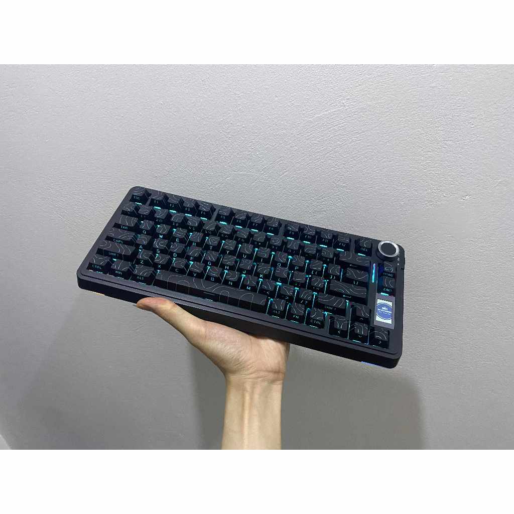 BÀN PHÍM CƠ AULA S75PRO 3MOD kết nối ( dây  + k dây + bluetooth) núm màn tùy chỉnh | BigBuy360 - bigbuy360.vn