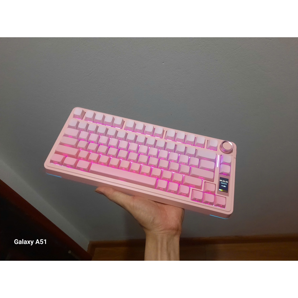 BÀN PHÍM CƠ AULA S75PRO 3MOD kết nối ( dây  + k dây + bluetooth) núm màn tùy chỉnh | BigBuy360 - bigbuy360.vn